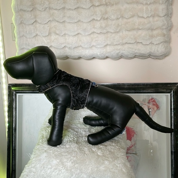 HANDCRAFTED reversible cat harness light weight adjustable velcro NWT - Picture 1 of 15